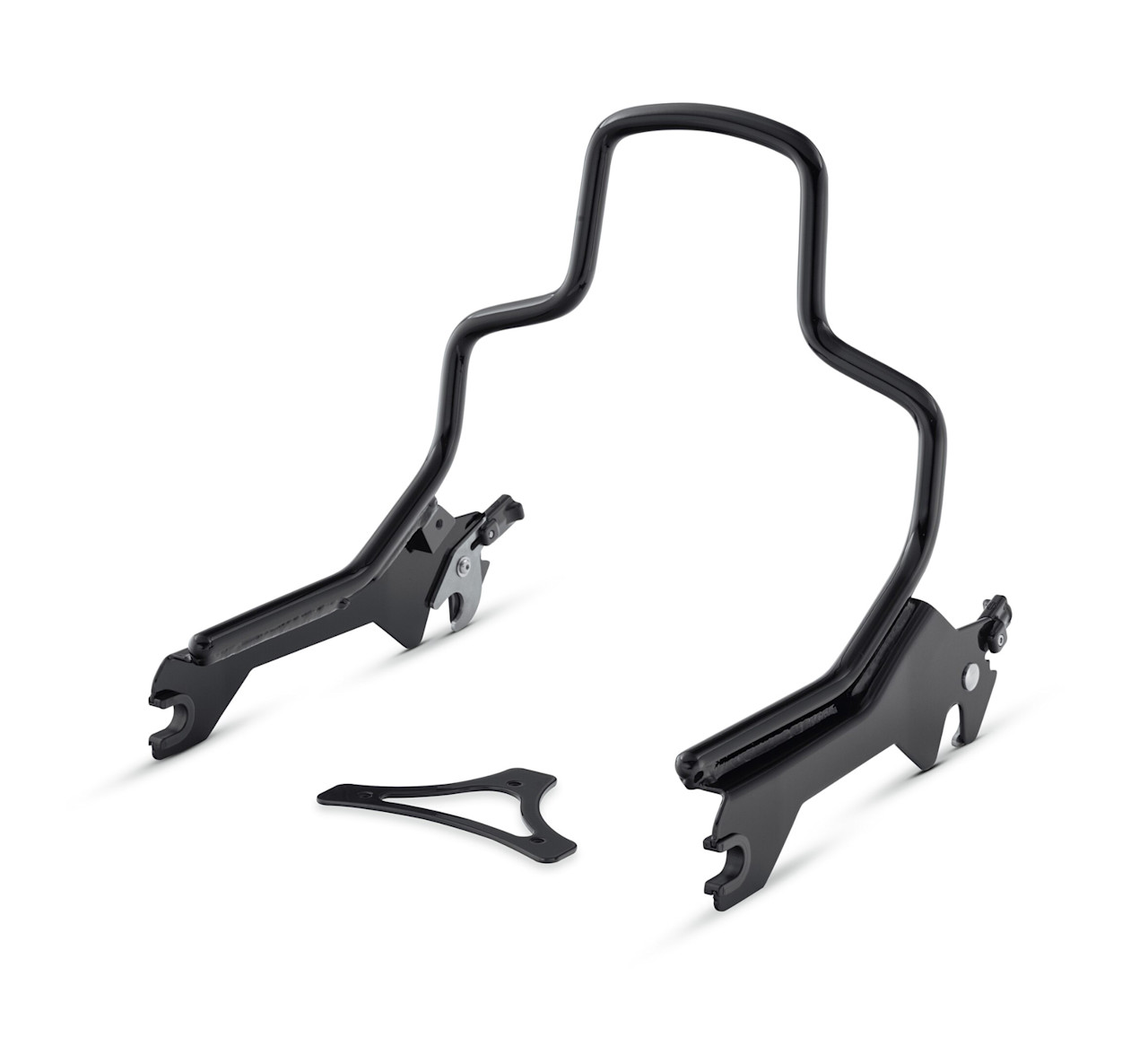 Harley-Davidson Accessories HoldFast Sissy Bar Upright - Short - Gloss Black
