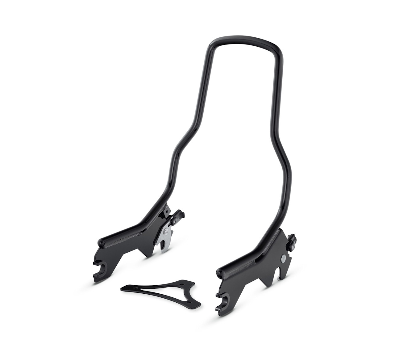 Harley-Davidson Accessories HoldFast Sissy Bar Upright - Standard Height - Gloss Black