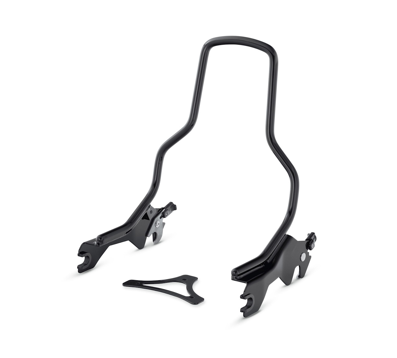 Harley-Davidson Accessories HoldFast Sissy Bar Upright - Standard Height - Gloss Black