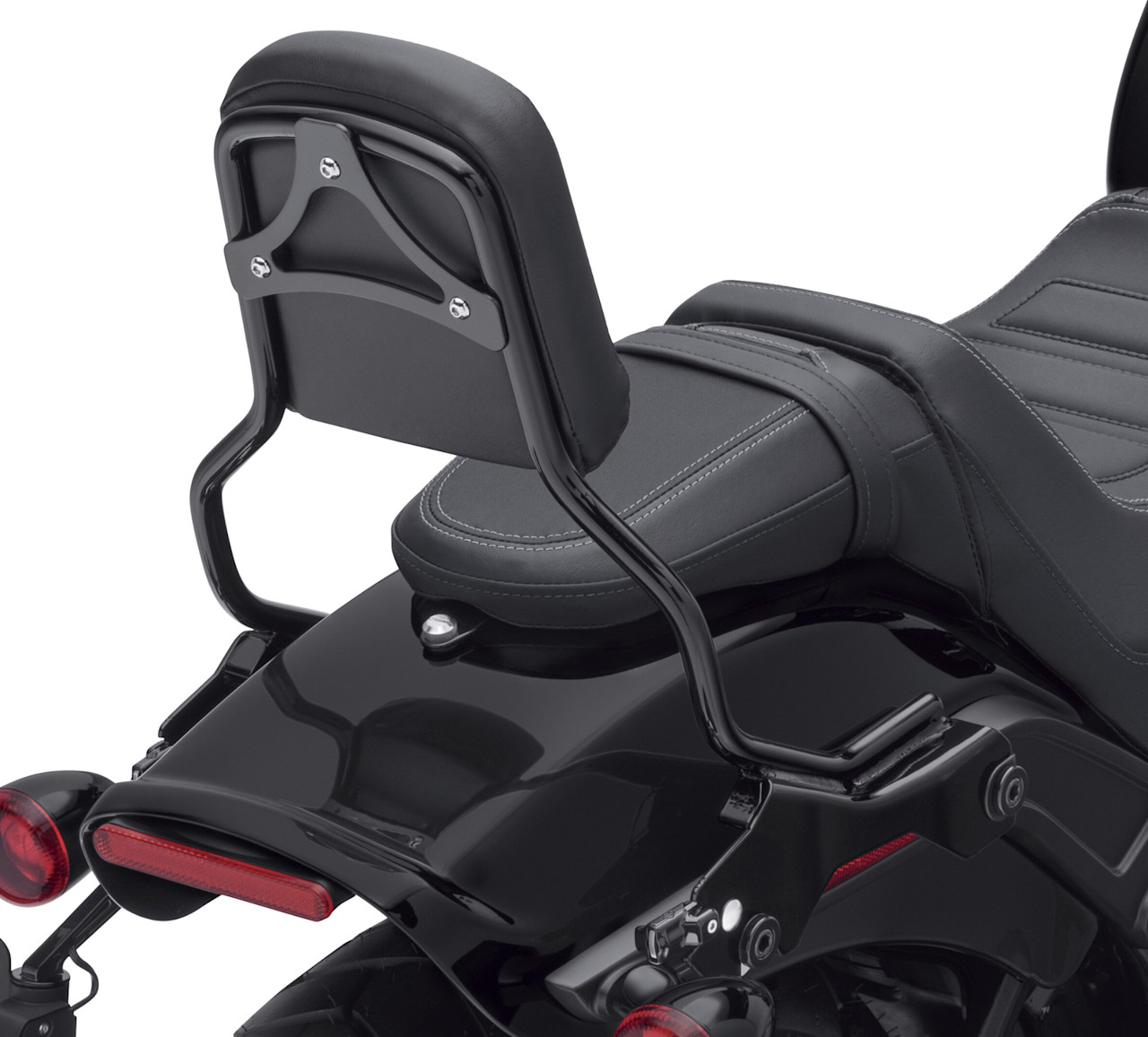 Harley-Davidson Accessories HoldFast Sissy Bar Upright - Standard Height - Gloss Black