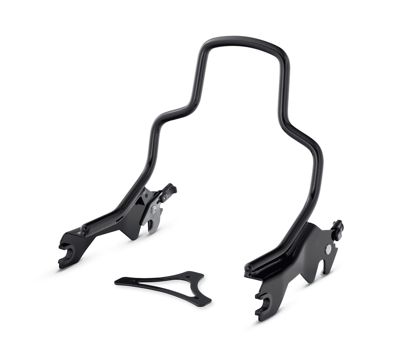 Harley-Davidson Accessories HoldFast Sissy Bar Upright - Short - Gloss Black