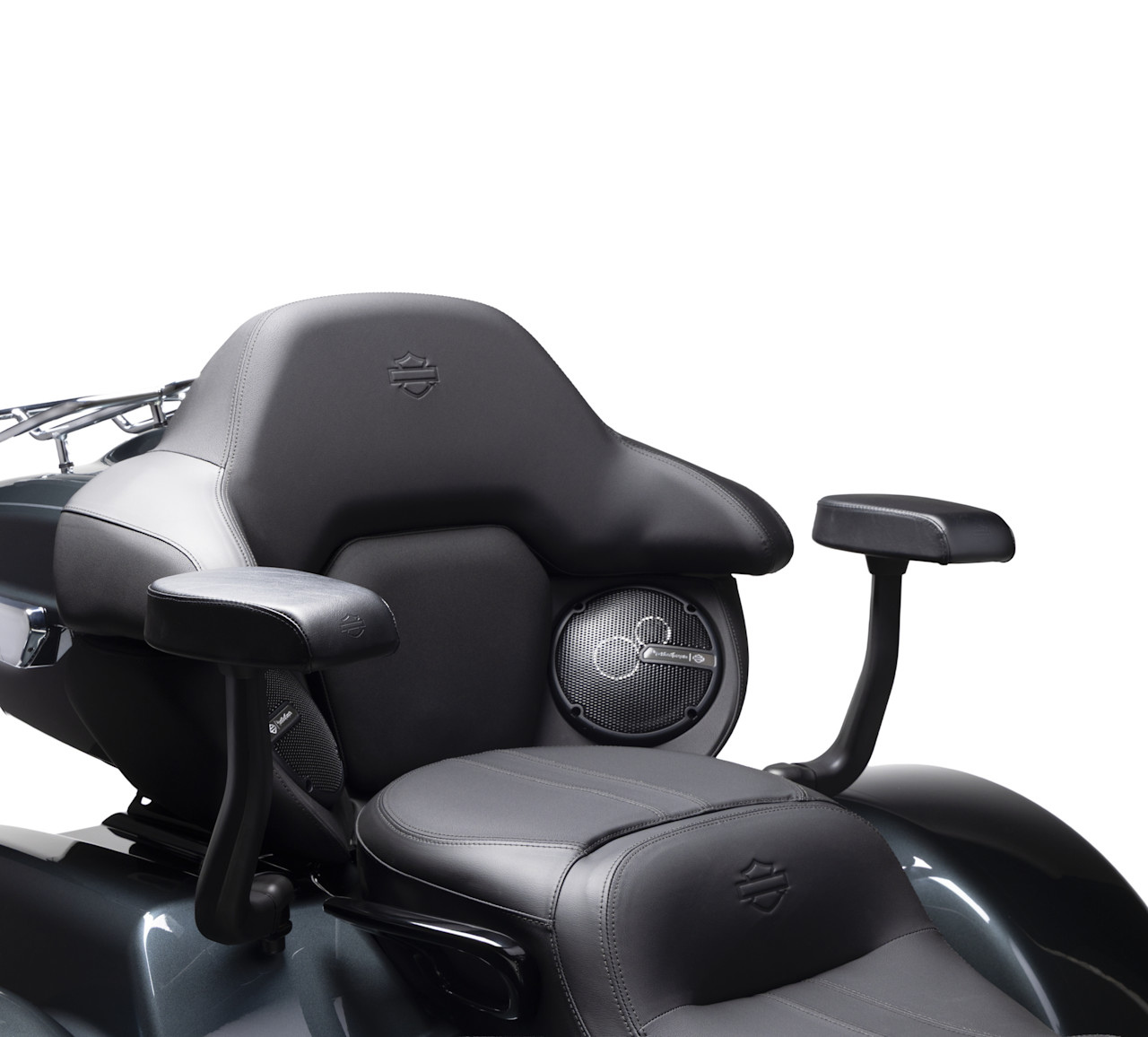 Harley-Davidson Accessories Grand Tour-Pak Passenger Armrests - Trike