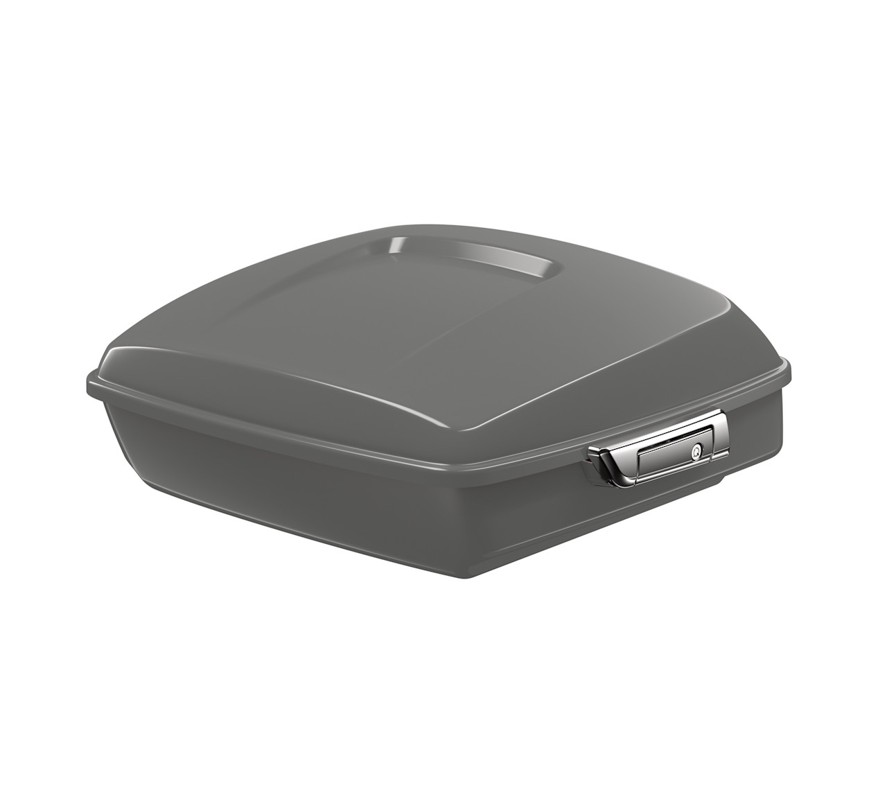 Harley-Davidson Accessories Chopped Tour-Pak Luggage - Dark Billiard Gray