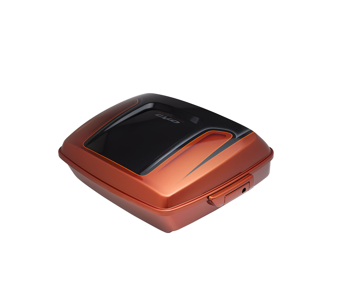 Harley-Davidson Accessories Color-Matched Chopped Tour-Pak Luggage -  Whiskey Neat/Raven Metallic