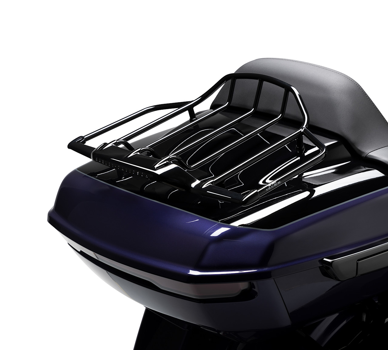 Harley-Davidson Accessories Airwing Grand Tour-Pak Gloss Black Luggage Rack