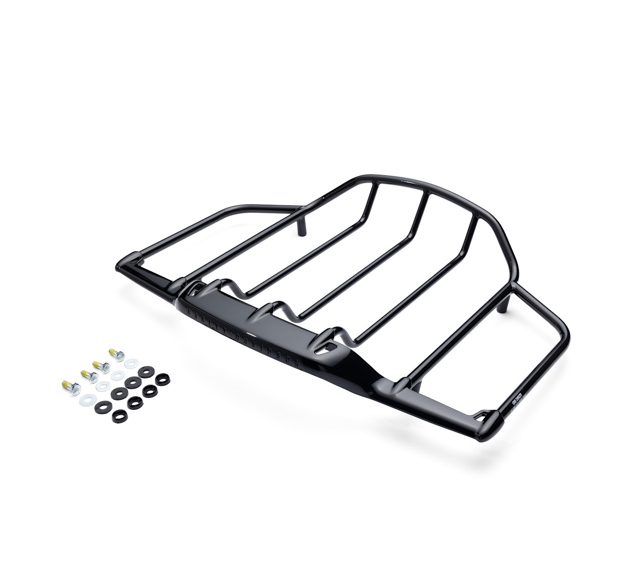 Harley-Davidson Accessories Airwing Grand Tour-Pak Gloss Black Luggage Rack