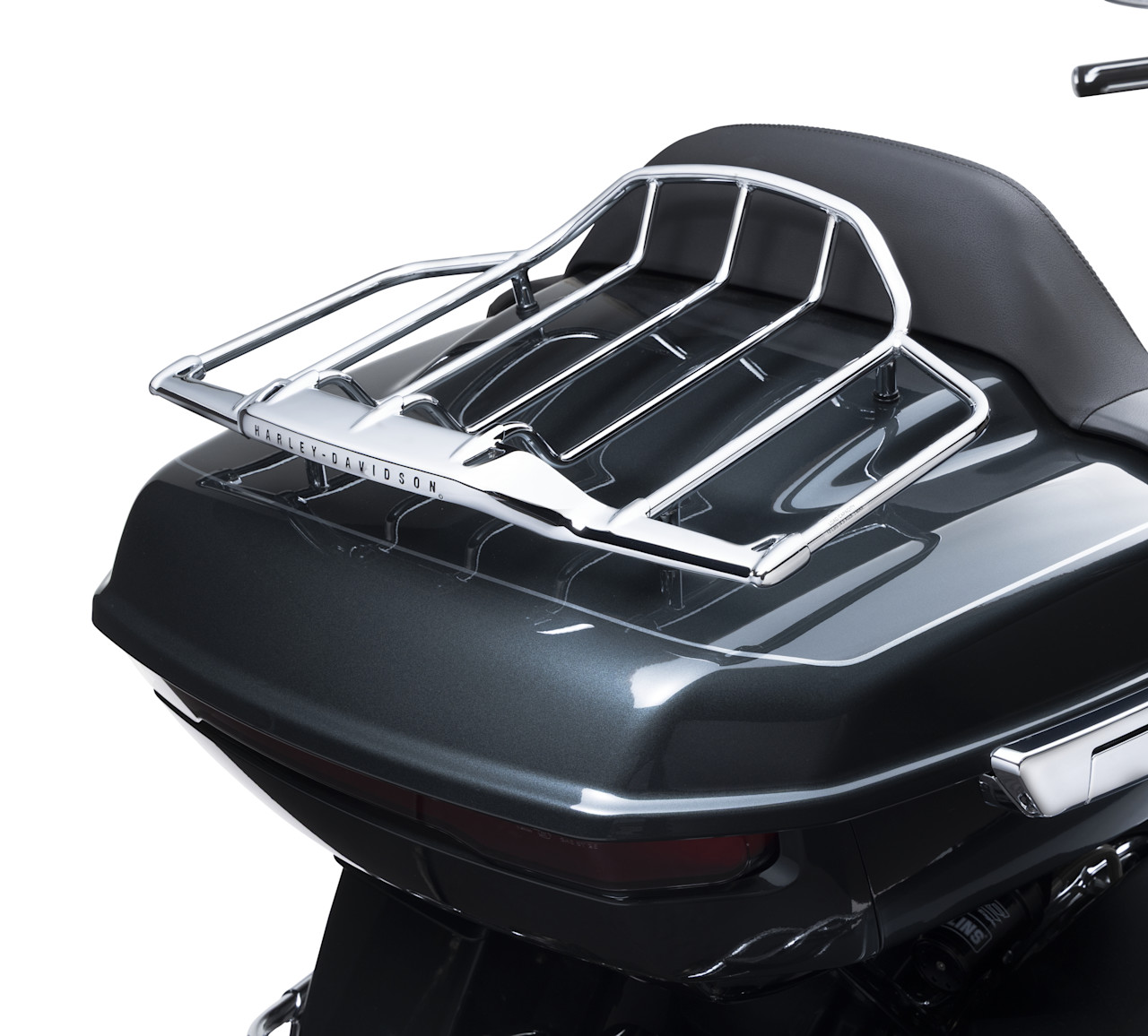 Harley-Davidson Accessories Airwing Grand Tour-Pak Chrome Luggage Rack