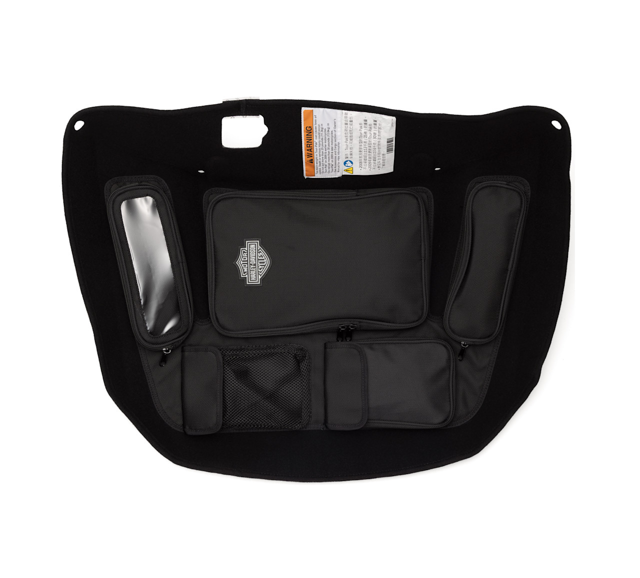 Harley-Davidson Accessories Tour-Pak Lid Fitted Liner with Organizer