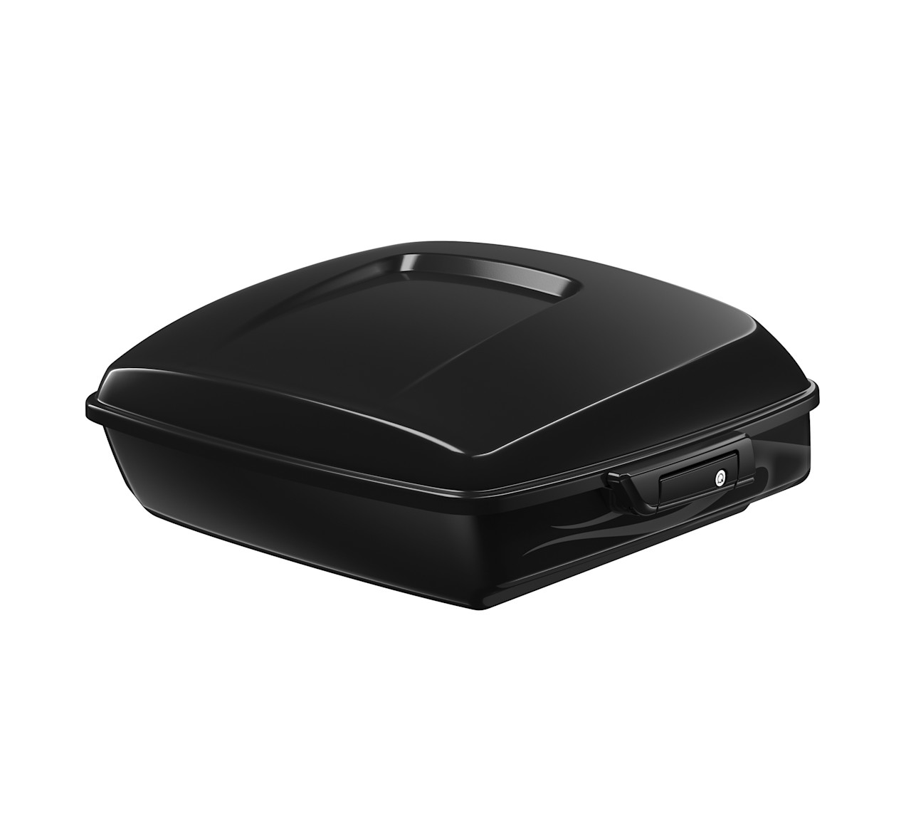 Harley-Davidson Accessories Chopped Tour-Pak Luggage - Midnight Firestorm