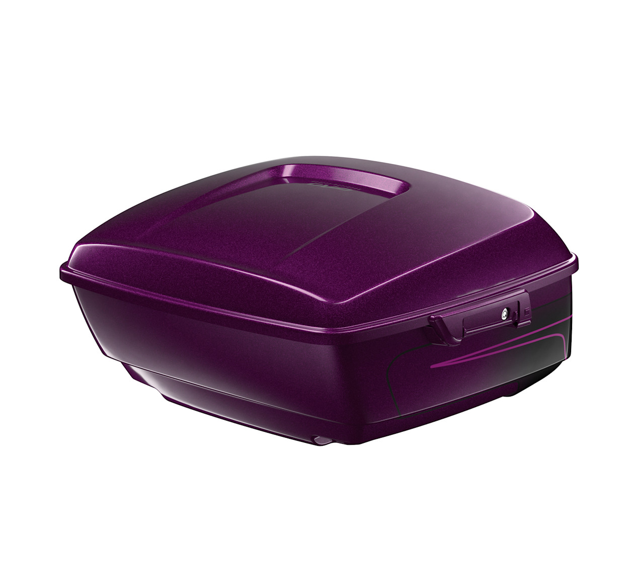 Harley-Davidson Accessories King Tour-Pak Luggage - Poison Berry Fade
