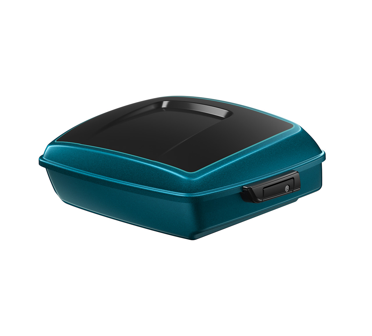 Harley-Davidson Accessories Chopped Tour-Pak Luggage - Teal Thunder/Vivid Black