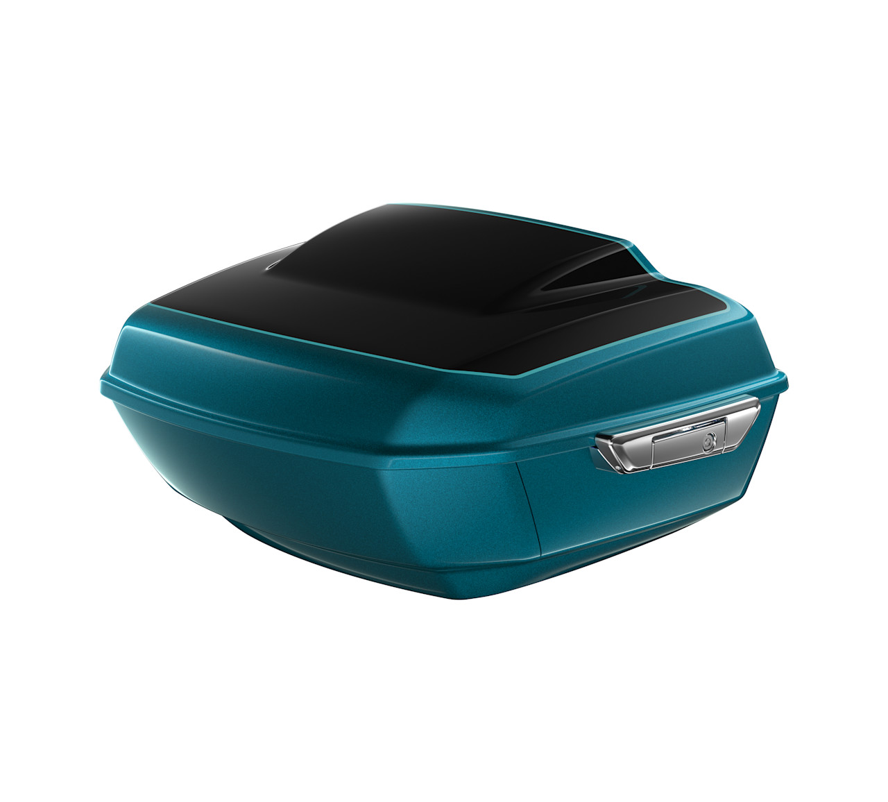 Harley-Davidson Accessories Grand Tour-Pak Luggage - Teal Thunder/Vivid Black