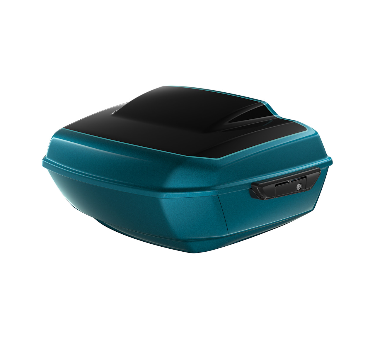 Harley-Davidson Accessories Grand Tour-Pak Luggage - Teal Thunder/Vivid Black