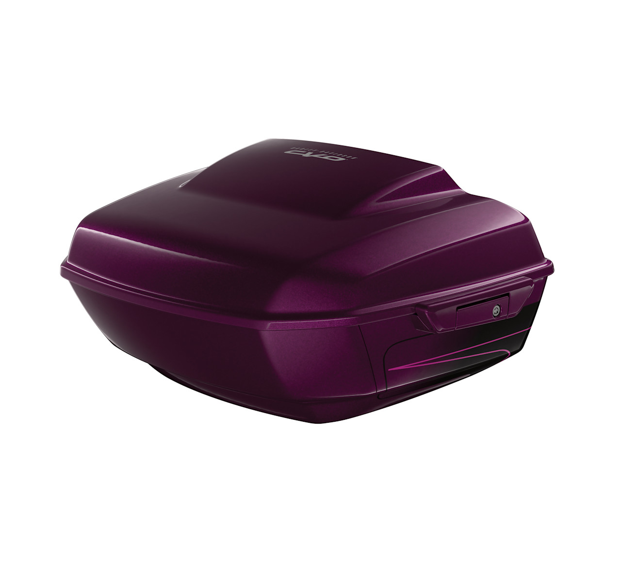 Harley-Davidson Accessories Grand Tour-Pak Luggage - Poison Berry Fade