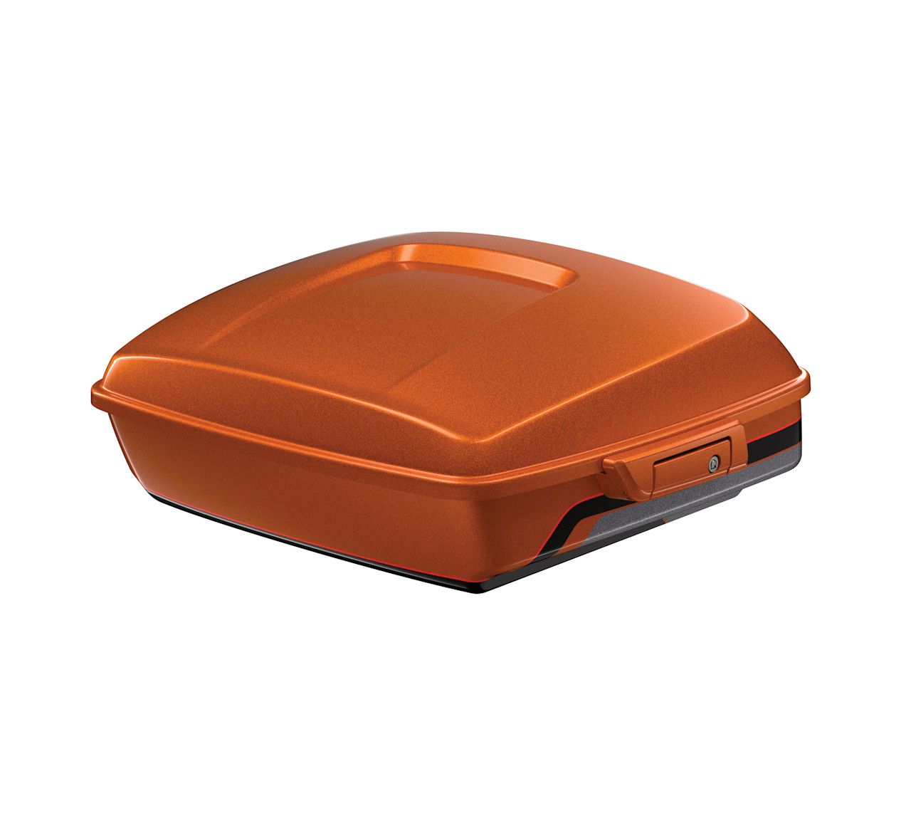 Harley-Davidson Accessories Chopped Tour-Pak Luggage - Torched Orange