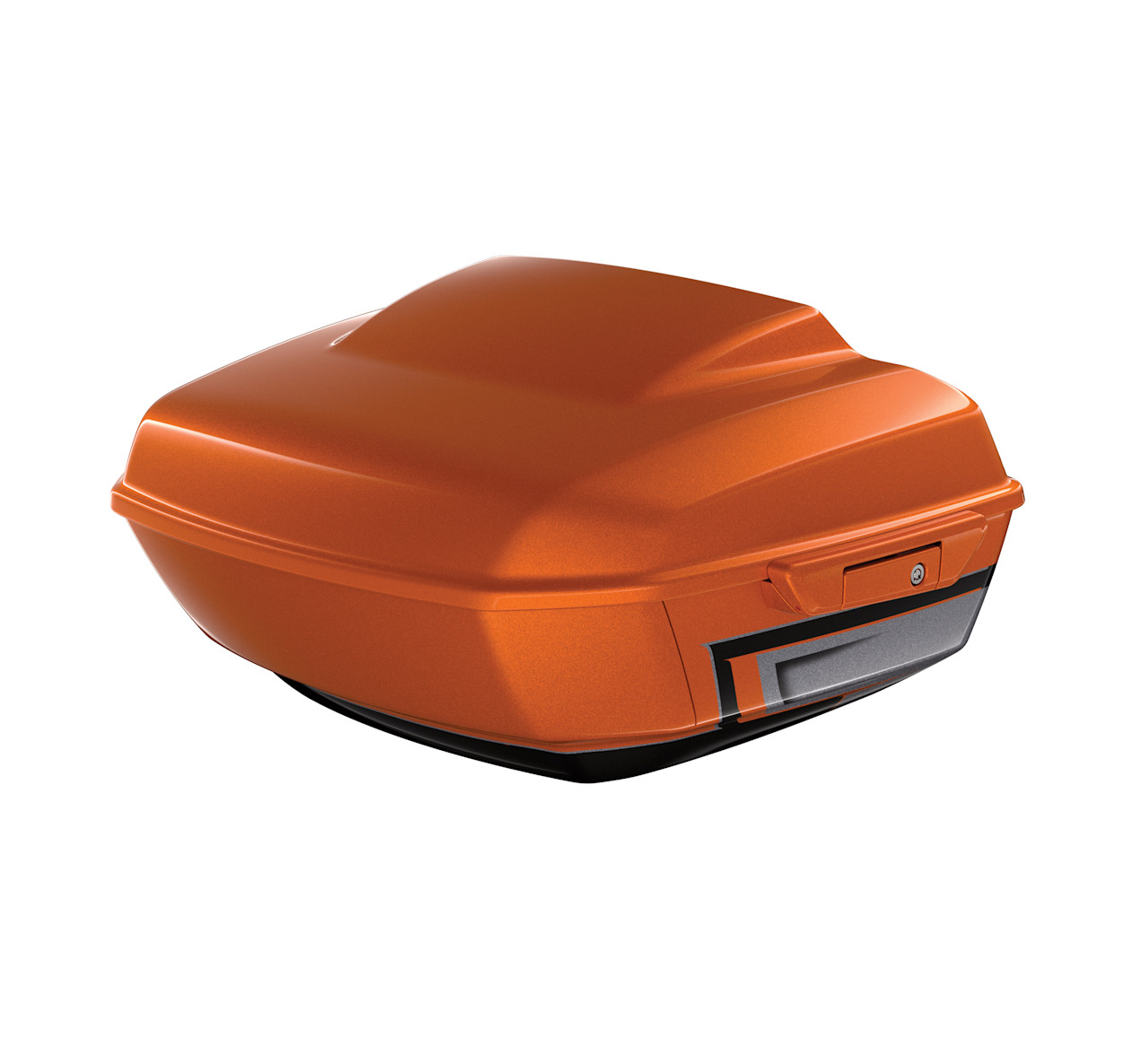 Harley-Davidson Accessories Grand Tour-Pak Luggage -Torched Orange