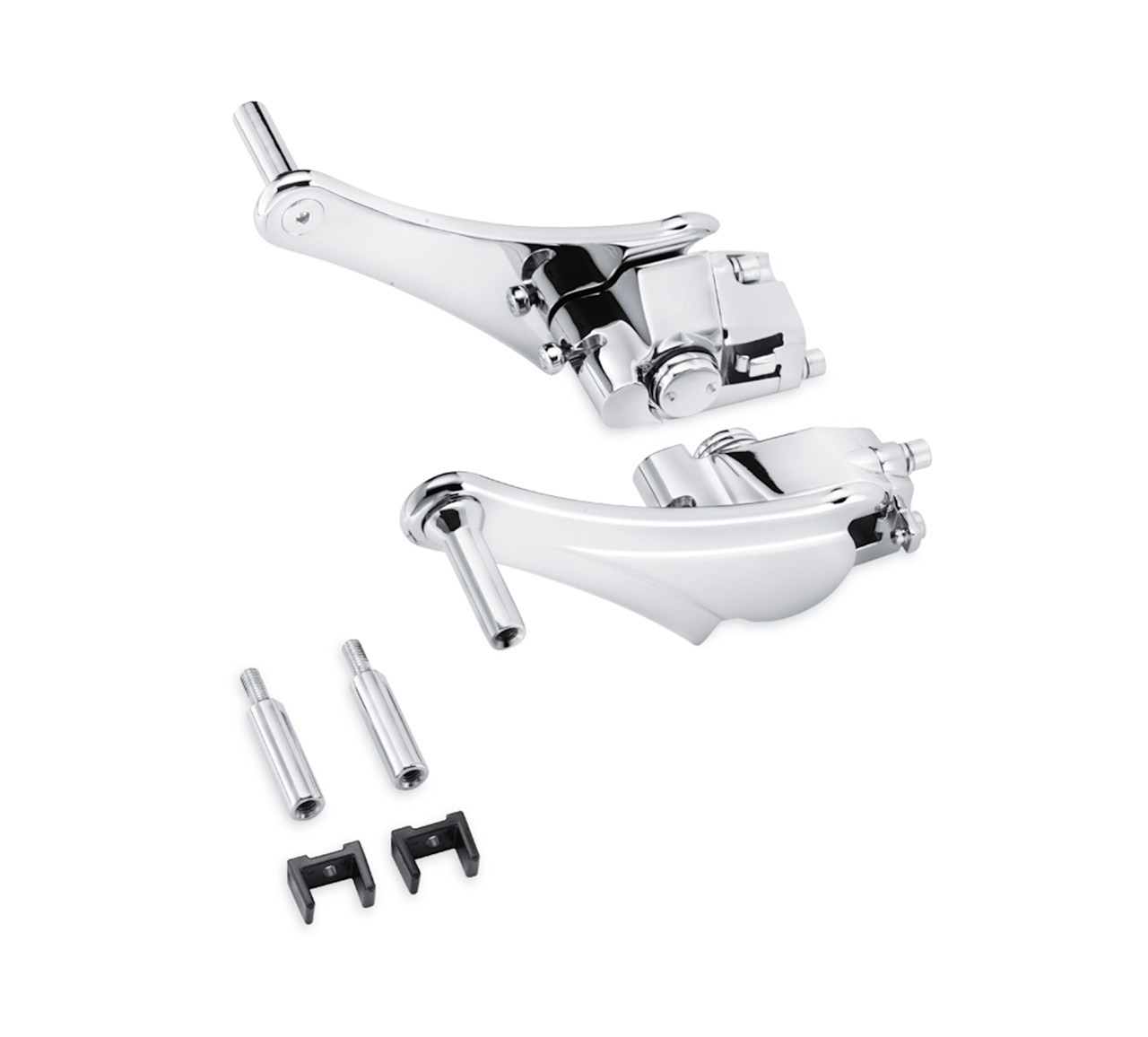 Harley-Davidson Accessories Adjustable Auxiliary Passenger Footpeg Mounts