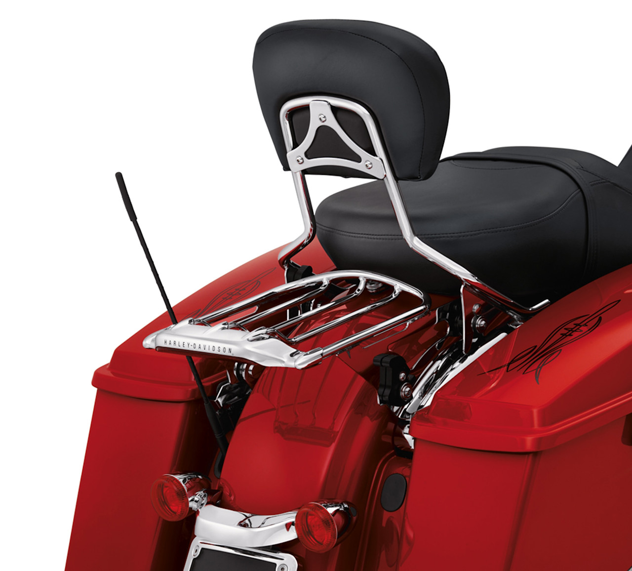 Harley-Davidson Accessories Air Wing H-D Detachables Two-Up Luggage Rack