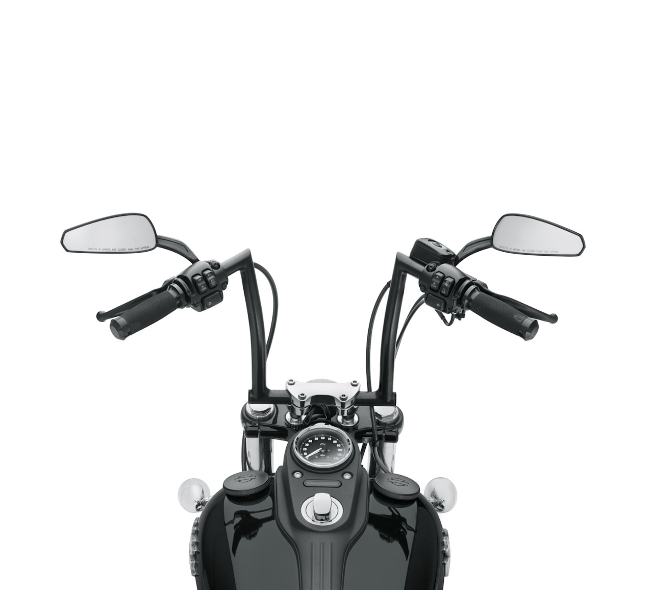 Harley-Davidson Accessories Chizeled Satin Black Handlebar