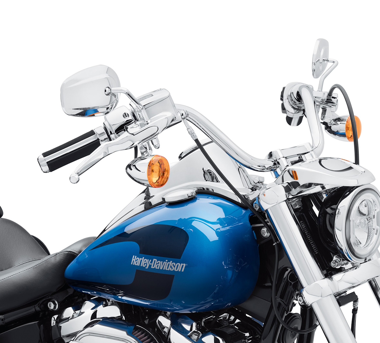 Harley-Davidson Accessories Reach Handlebar - 1.0 in. - Chrome