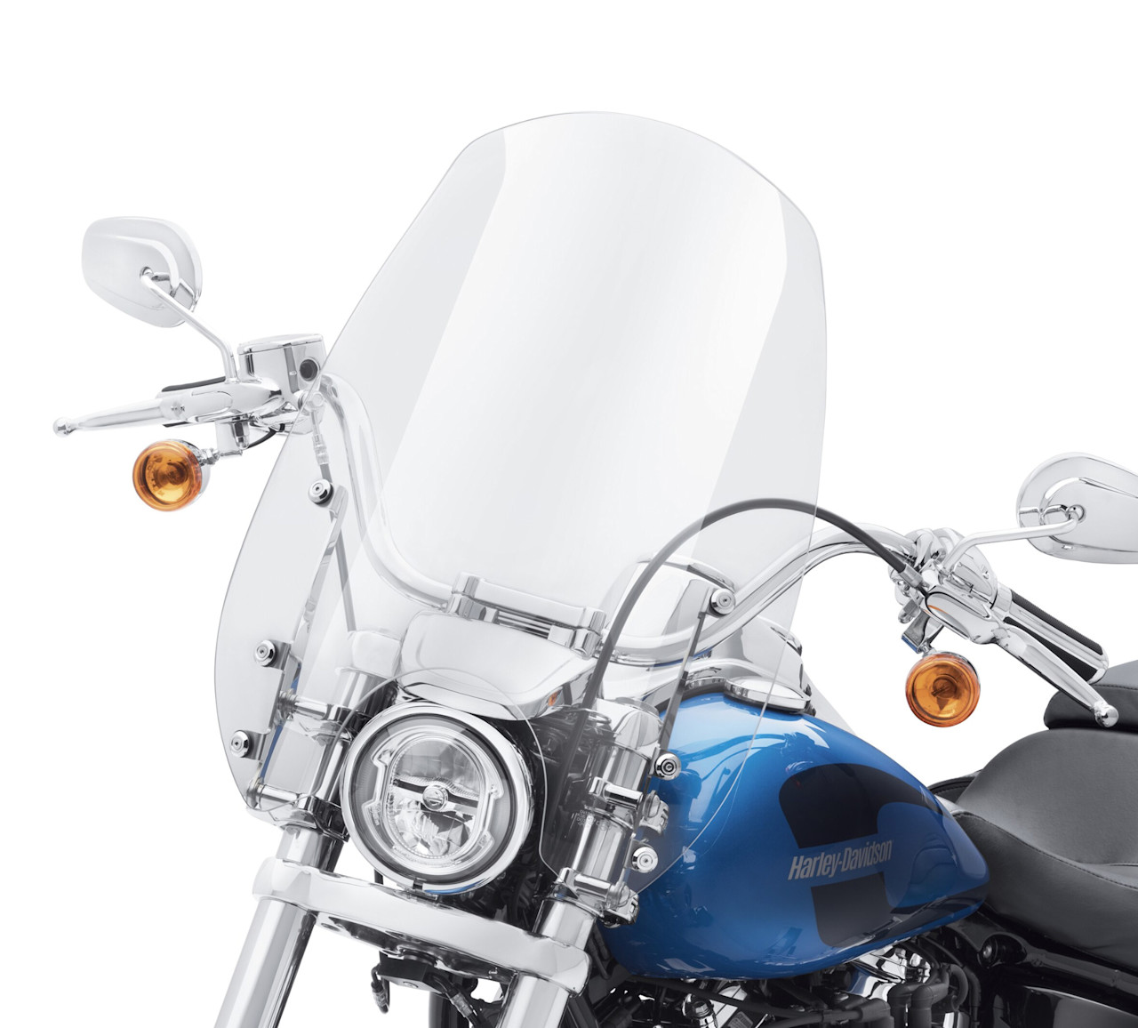 Harley-Davidson Accessories Wind Splitter Quick-Release 19 in. Super Sport Windshield