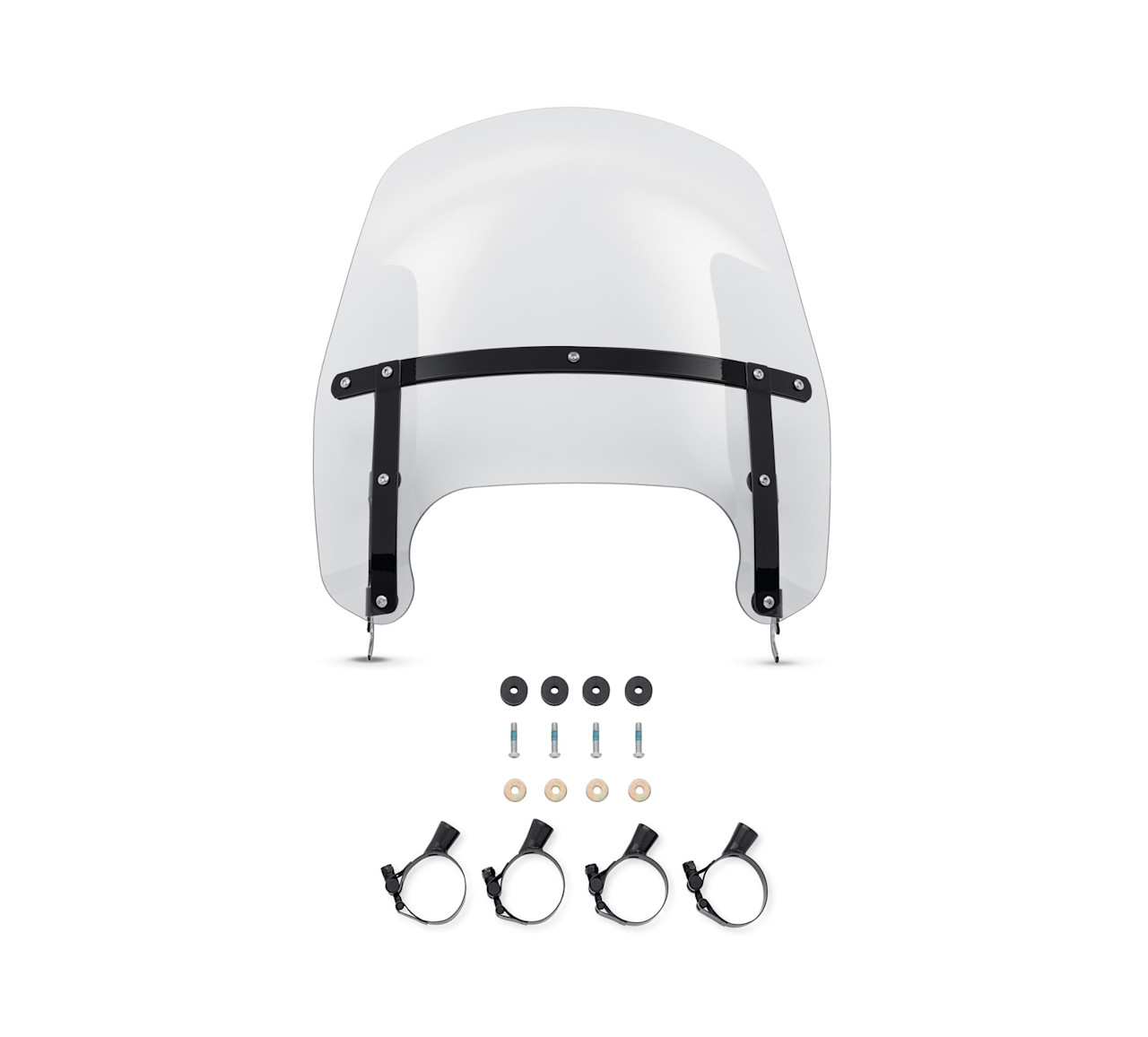Harley-Davidson Accessories Wind Splitter H-D Detachable Compact 15 in. Windshield
