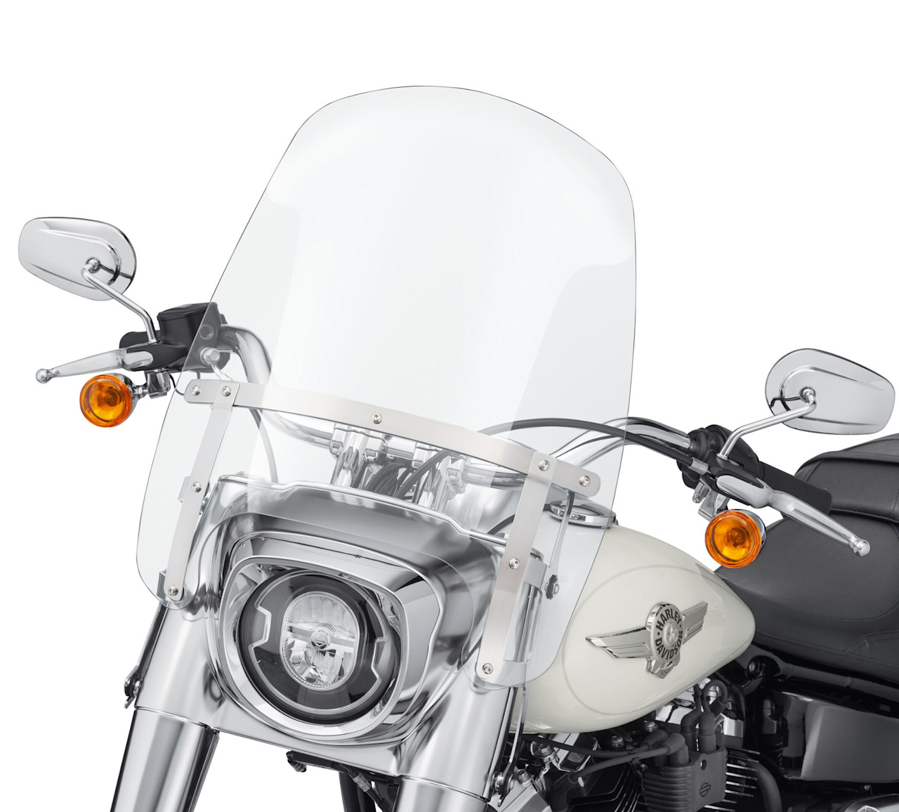 Harley-Davidson Accessories Wind Splitter Detachable Compact 19 in. Windshield