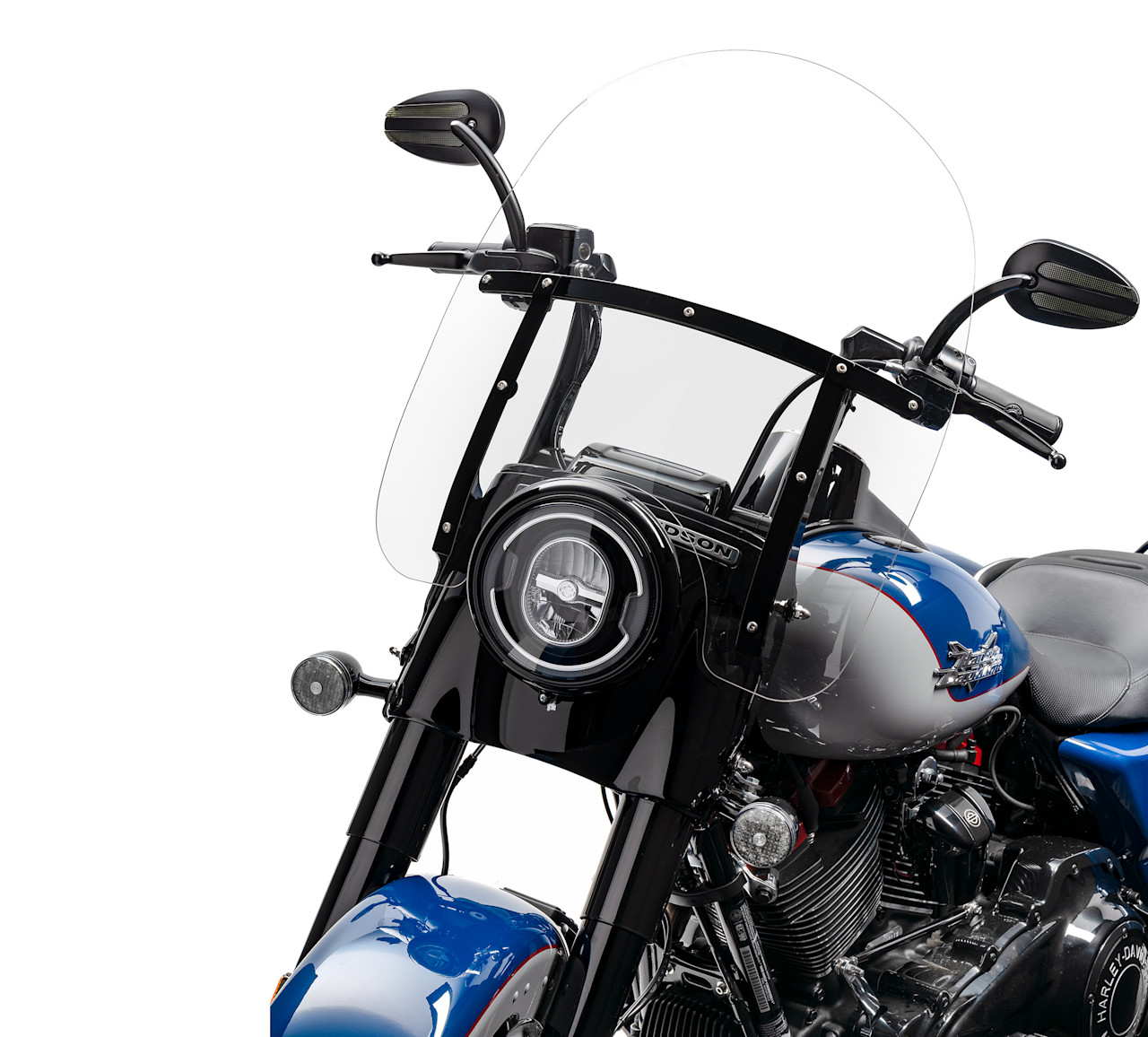 Harley-Davidson Accessories H-D Detachables 20 in. Windshield - Clear