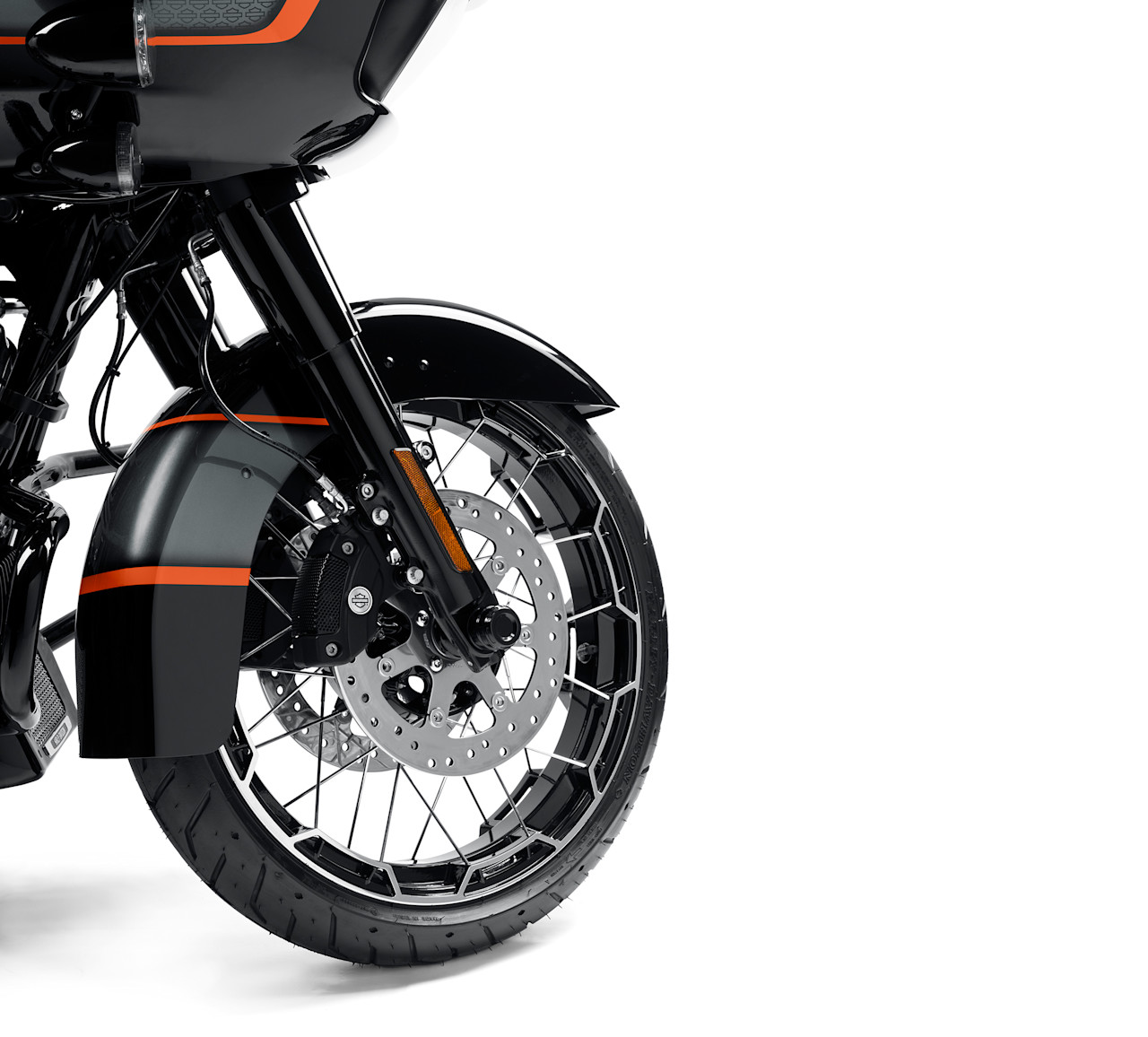 Color-Matched 21 in. Front Fender - Apex