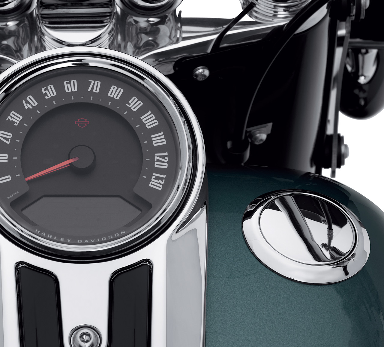 Harley-Davidson Accessories Flush-Mount Fuel Cap Kit