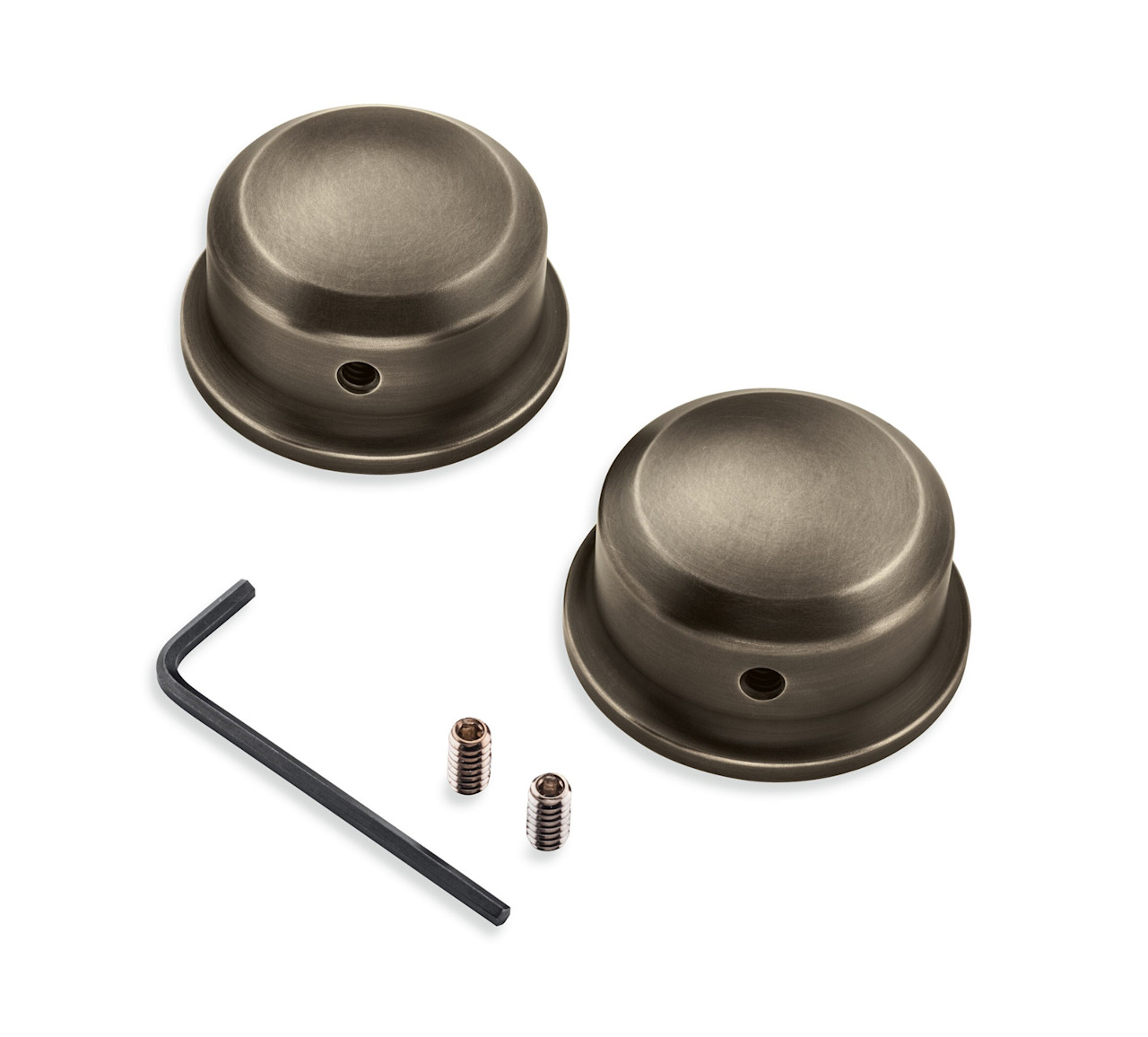 Harley-Davidson Accessories Brass Swingarm Pivot Bolt Covers