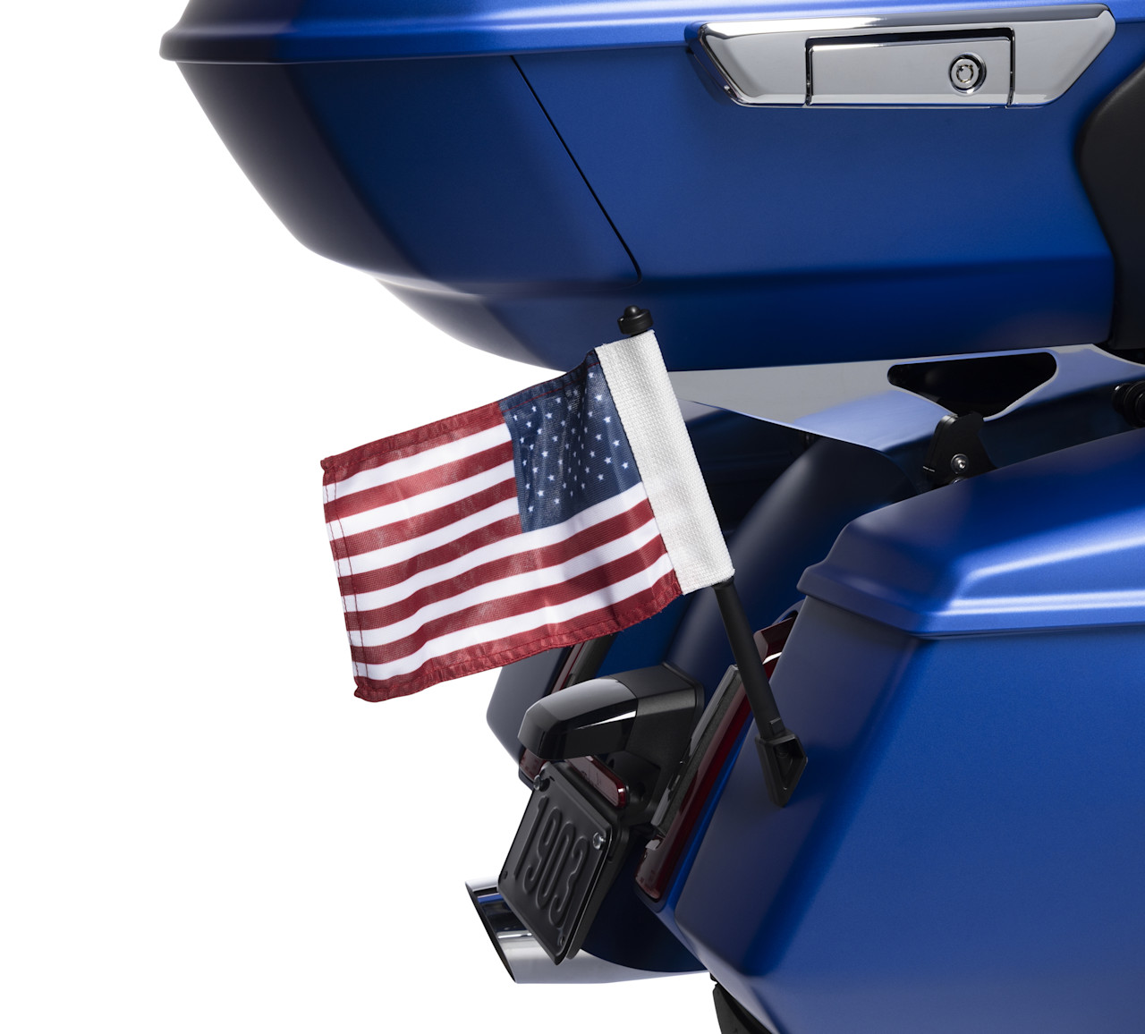 Harley-Davidson Accessories American Flag Kit-Saddlebag/Tour-Pak Mount