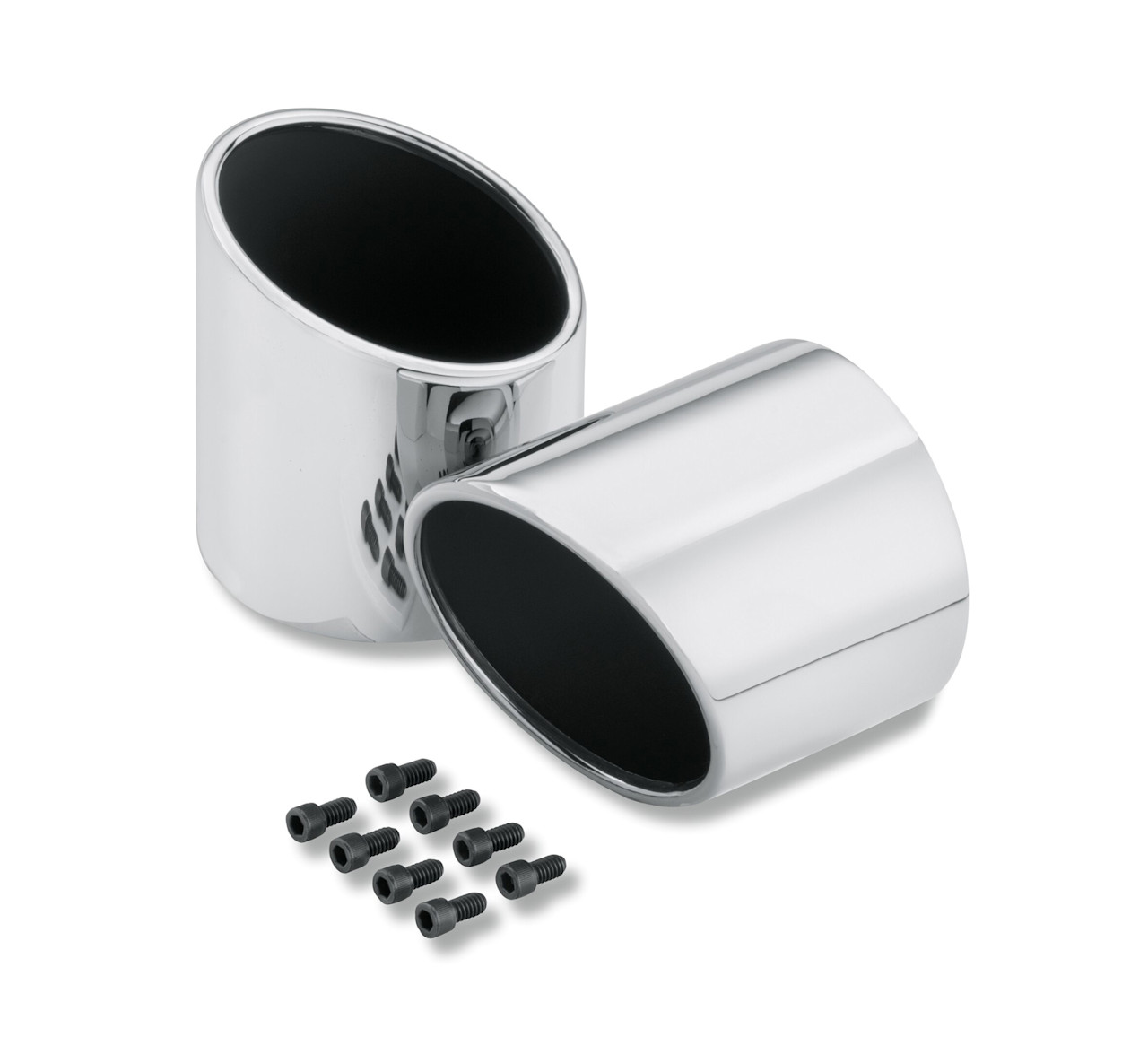 Harley-Davidson Accessories Slash Up/Down/Out 4 in. End Caps
