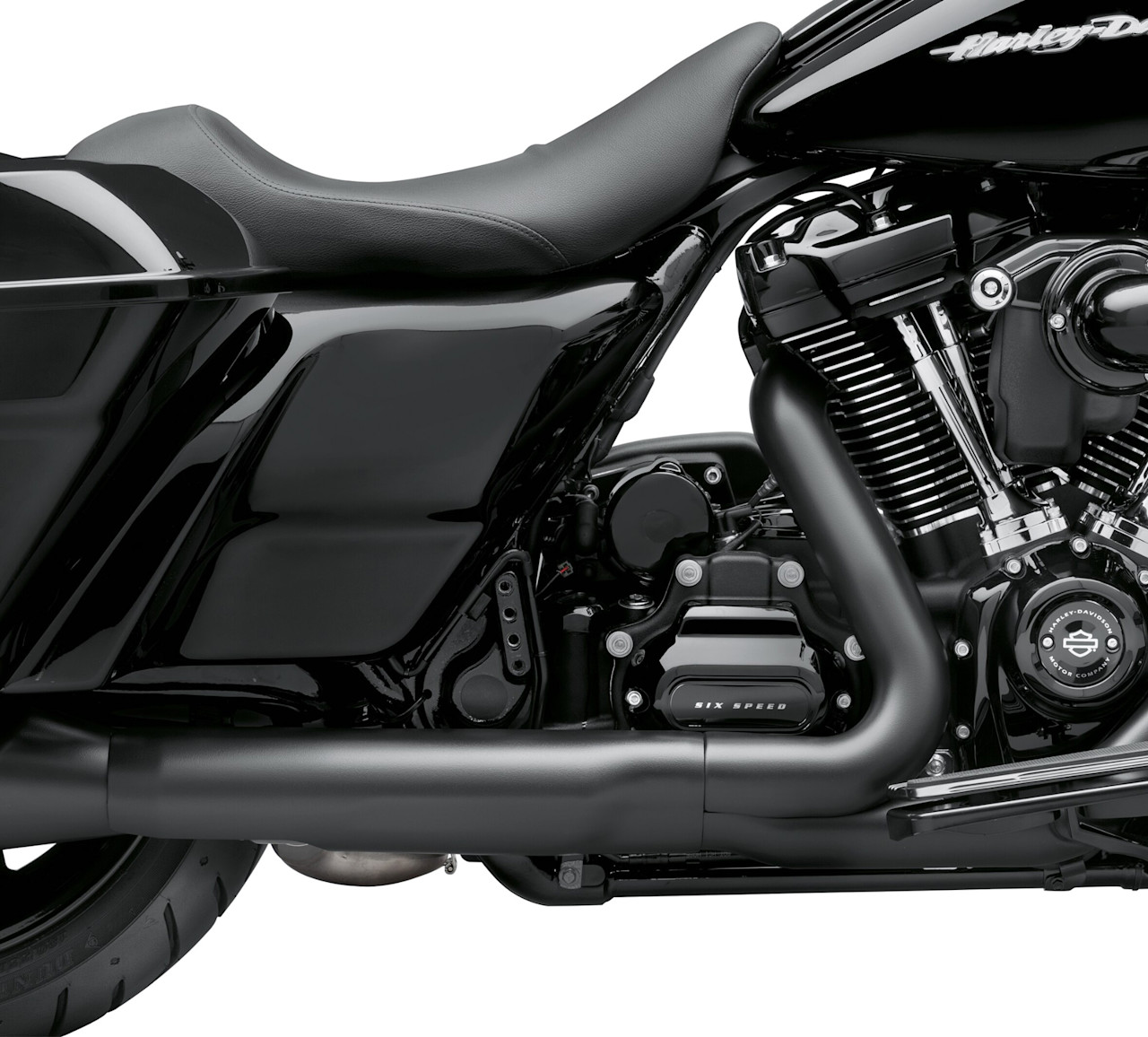 Harley-Davidson Accessories Satin Black Exhaust Shield Kit