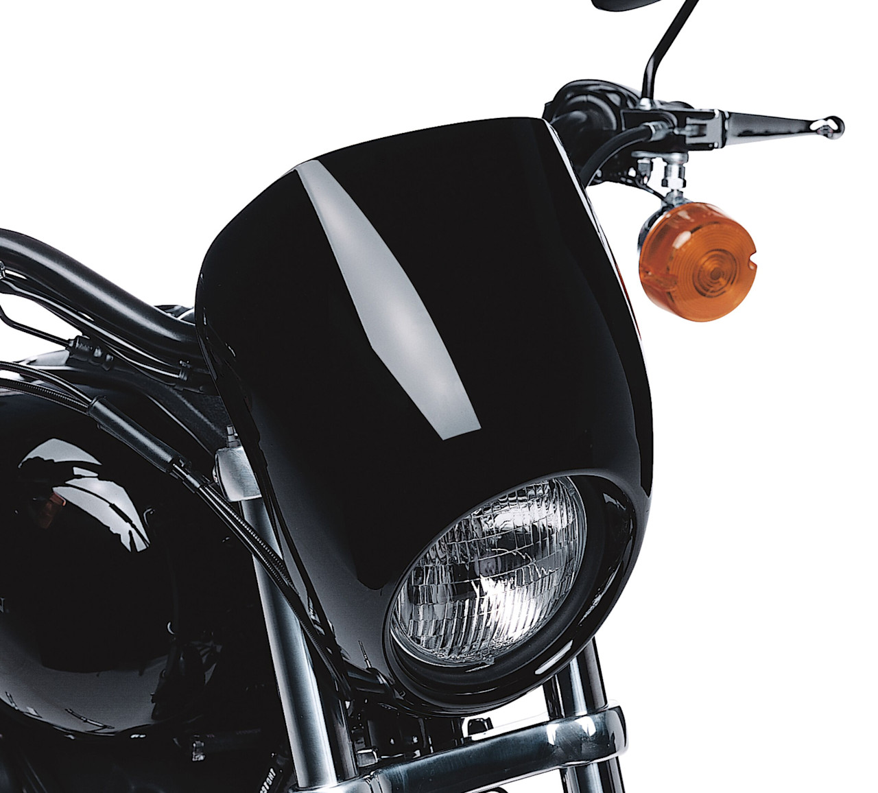 Harley-Davidson Accessories Vivid Black Headlamp Visor