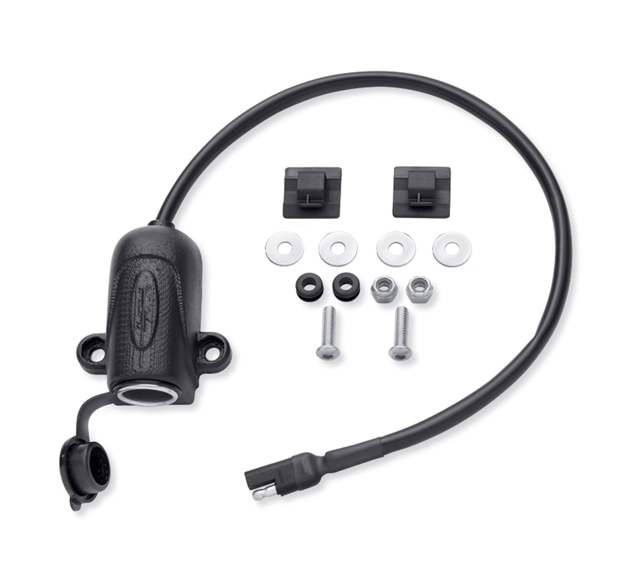 Harley-Davidson Accessories Saddlebag-Mount Auxiliary Power Port