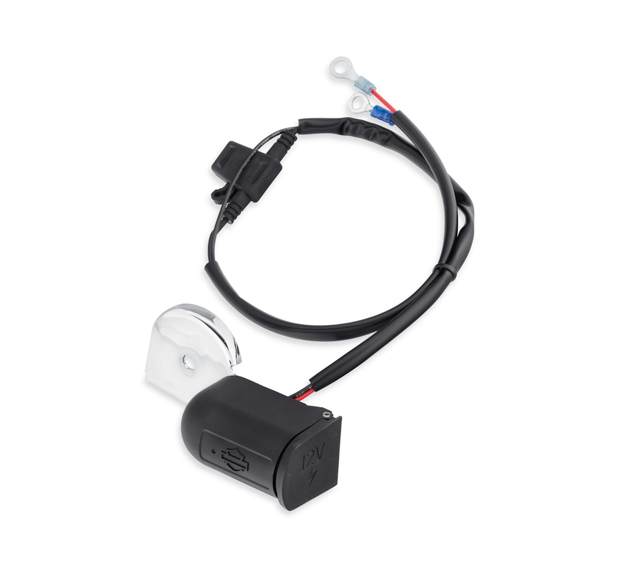 Harley-Davidson Accessories Auxiliary Power Port - Horn Mount