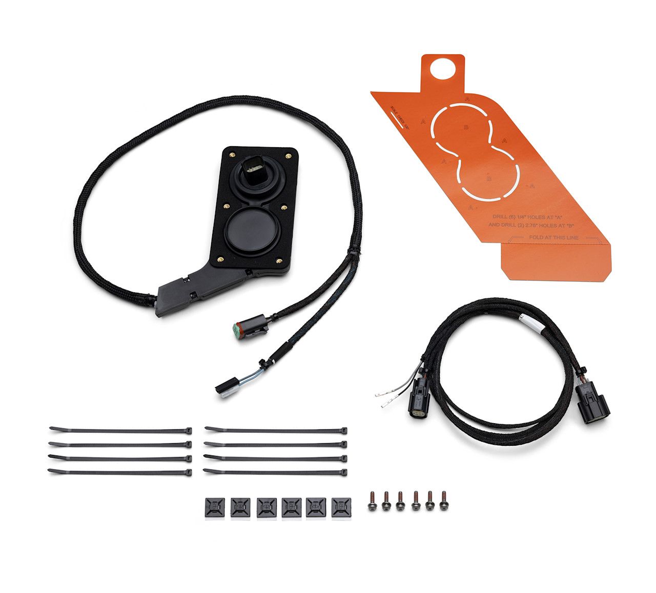 Harley-Davidson Accessories Harley-Davidson Audio by Rockford Fosgate Secondary Subwoofer Installation Kit