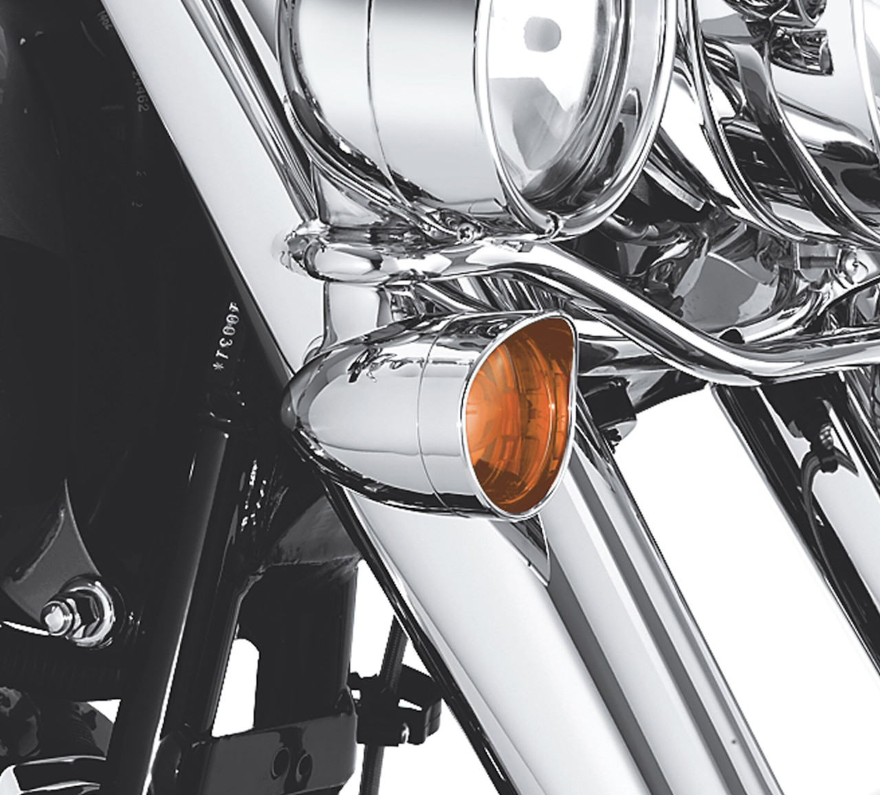 Harley-Davidson Accessories Front or Rear Turn Signal Visor Kit