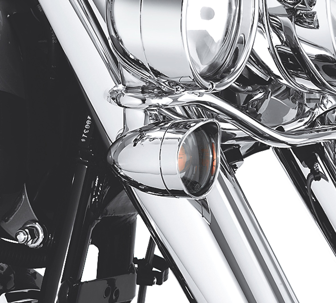 Harley-Davidson Accessories Front Turn Signal Visor Kit