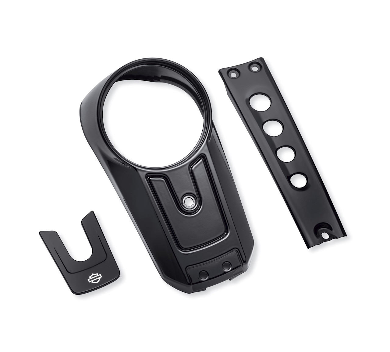 Harley-Davidson Accessories Gloss Black Console Kit