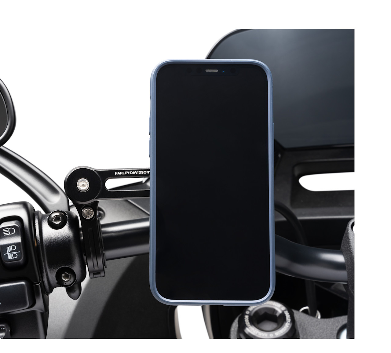 Harley-Davidson Accessories Universal Phone Carrier and Handlebar Mount