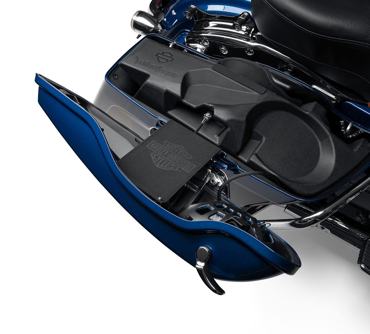 Harley-Davidson Accessories Audio powered by Rockford Fosgate Primary Subwoofer Kit