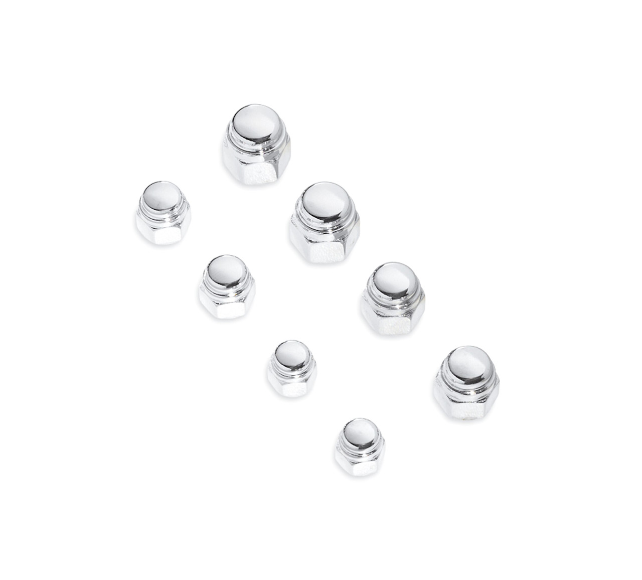Harley-Davidson Accessories Dome Hex Nuts