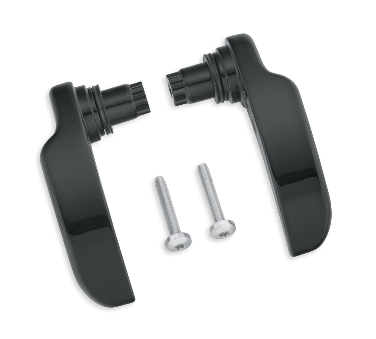 Harley-Davidson Accessories Gloss Black Saddlebag Latch Kit