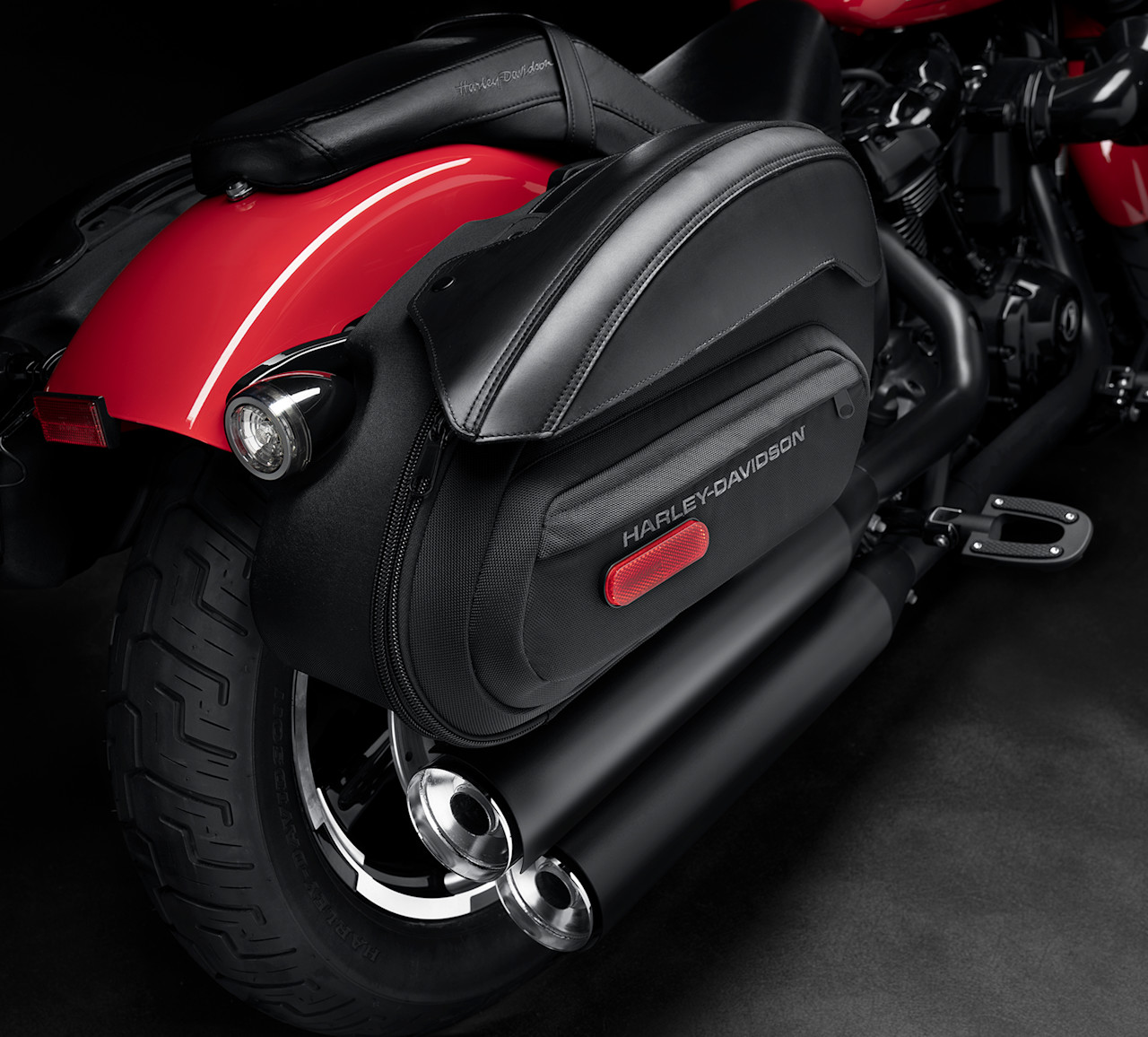 Harley-Davidson Accessories Overwatch Quick-Release Saddlebags
