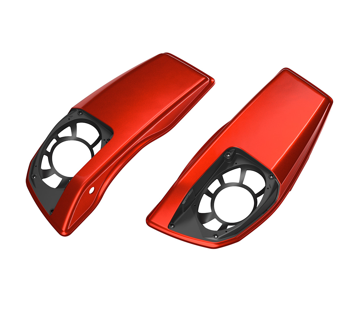 Harley-Davidson Accessories Color Matched Saddlebag Speaker Lids - Left & Right