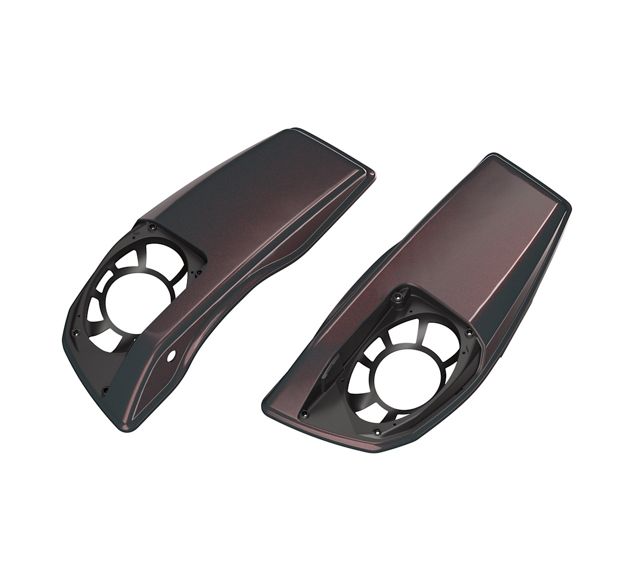 Harley-Davidson Accessories Saddlebag Speaker Lids - Inferno Gray