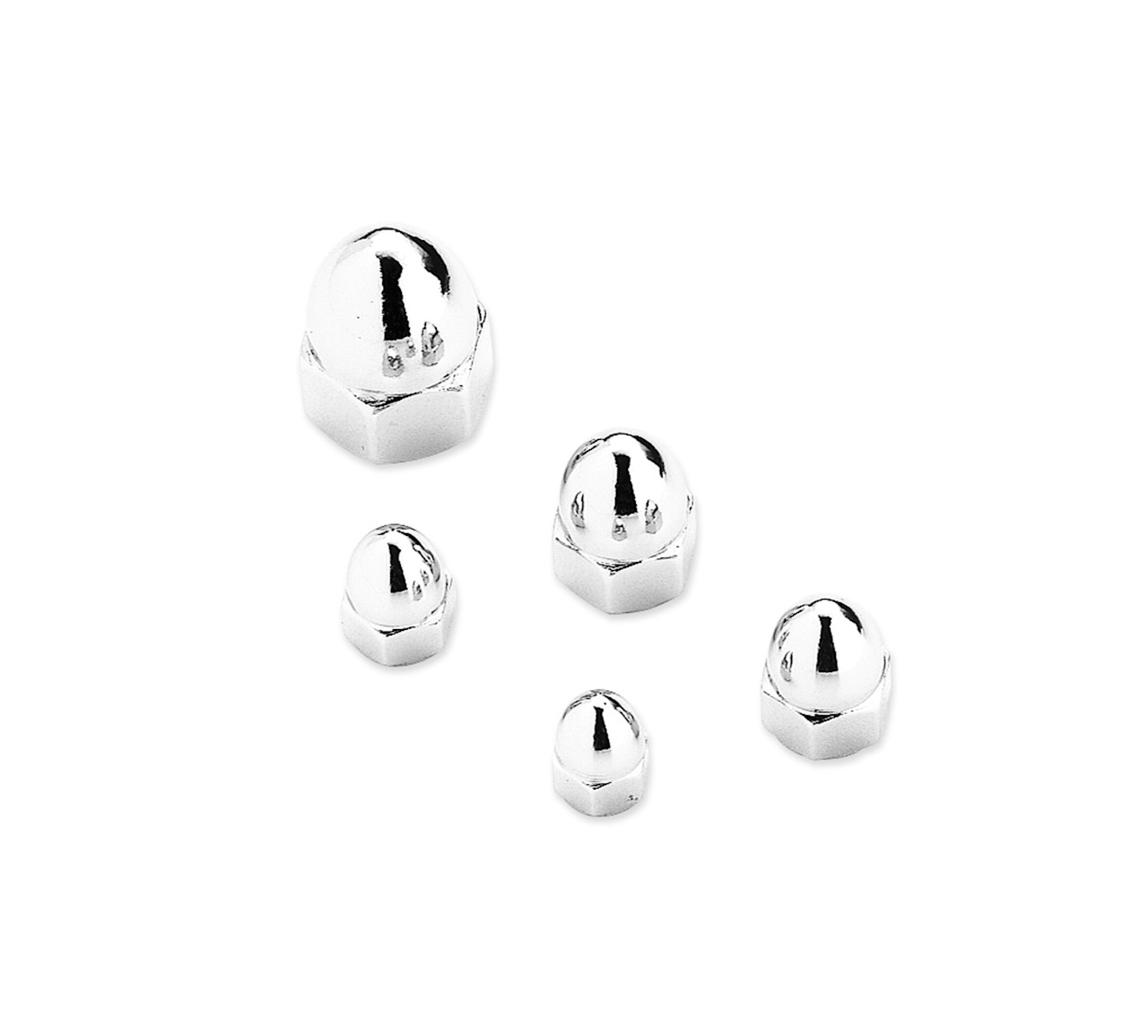 Harley-Davidson Accessories Chrome Acorn Nut Kit