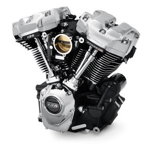 Harley-Davidson Accessories For the rider demanding no-compromise performance. This is the most displacement, and the most power, ever created by Harley-Davidson for a street-compliant crate performance engine. Engineered by the pros at Harley-Davidson and built from the bottom up in Milwaukee, this street-tuned 135-cubic-inch Screamin' Eagle Crate Engine is designed to run with a wide-open throttle at high engine speeds and provide instant passing power from cruising speed. Made for riders seeking maximum displacement, compression, and flow, it delivers 143 ft-lb of torque to the rear wheel as soon as the throttle is cranked. The Stage IV equipped engine includes 135 Stage IV badging on the cylinder heads and timer cover to highlight the powerplant. This street-ready performance motor features the finest Screamin' Eagle components: Screamin' Eagle Extreme CNC-ported cylinder heads, SE8-517 high-lift cam, new high-compression forged pistons, high-performance cam bearing, high-performance tappets, patent-protected 4.31" steel sleeve cylinders, new 4 5/8" flywheel, new 68mm throttle body and CNC-machined 68mm intake manifold, new 6.8 g/sec fuel injectors, and Screamin' Eagle Pro Billet Cam Plate and Oil Pump. Chrome finish.
